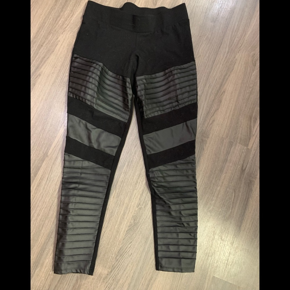 Leggings leather